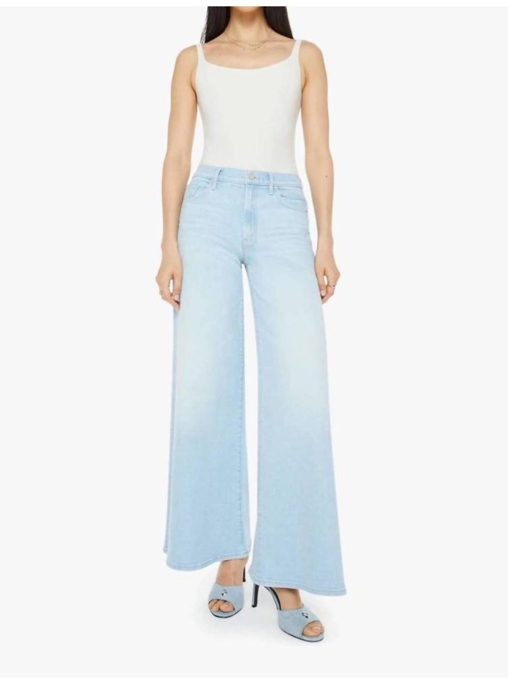 Mother The Swisher Sneak Jeans in Yep Sz 31 *